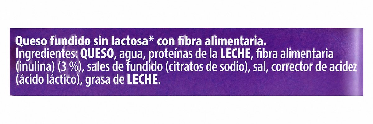 EL CASERIO LONCHAS SIN LACTOSA 7 LONCHAS 185GR