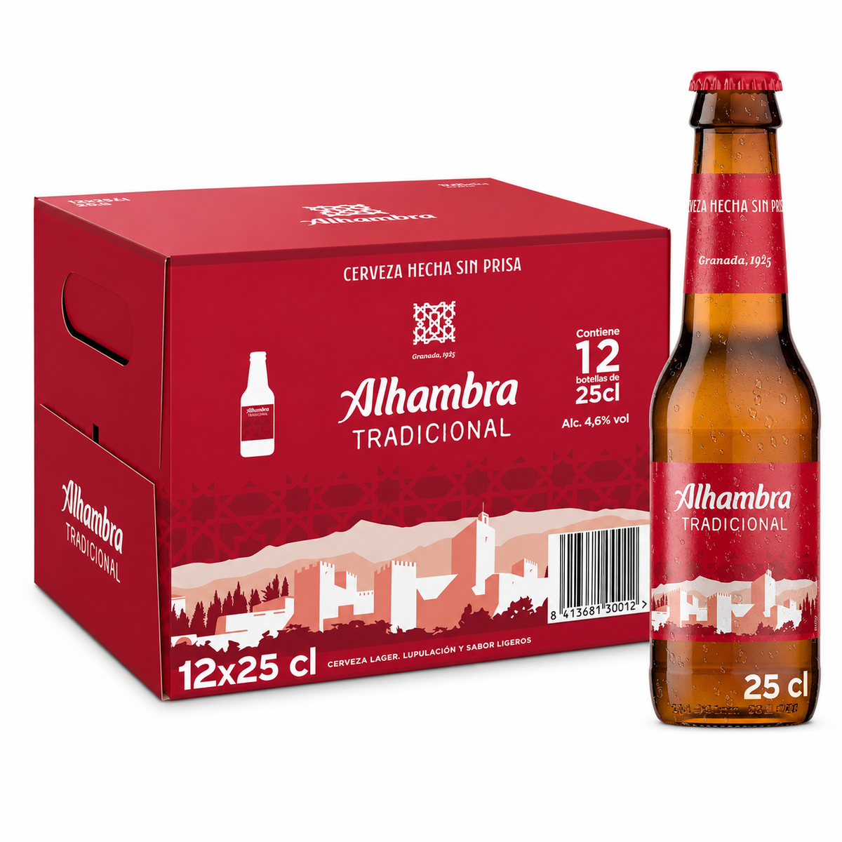 ALHAMBRA TRADICION RESERVA PACK 12 X 25CL
