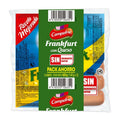 CAMPOFRIO SALCHICHAS FRANKFURT QUESO P-3 UN 420 GRS.