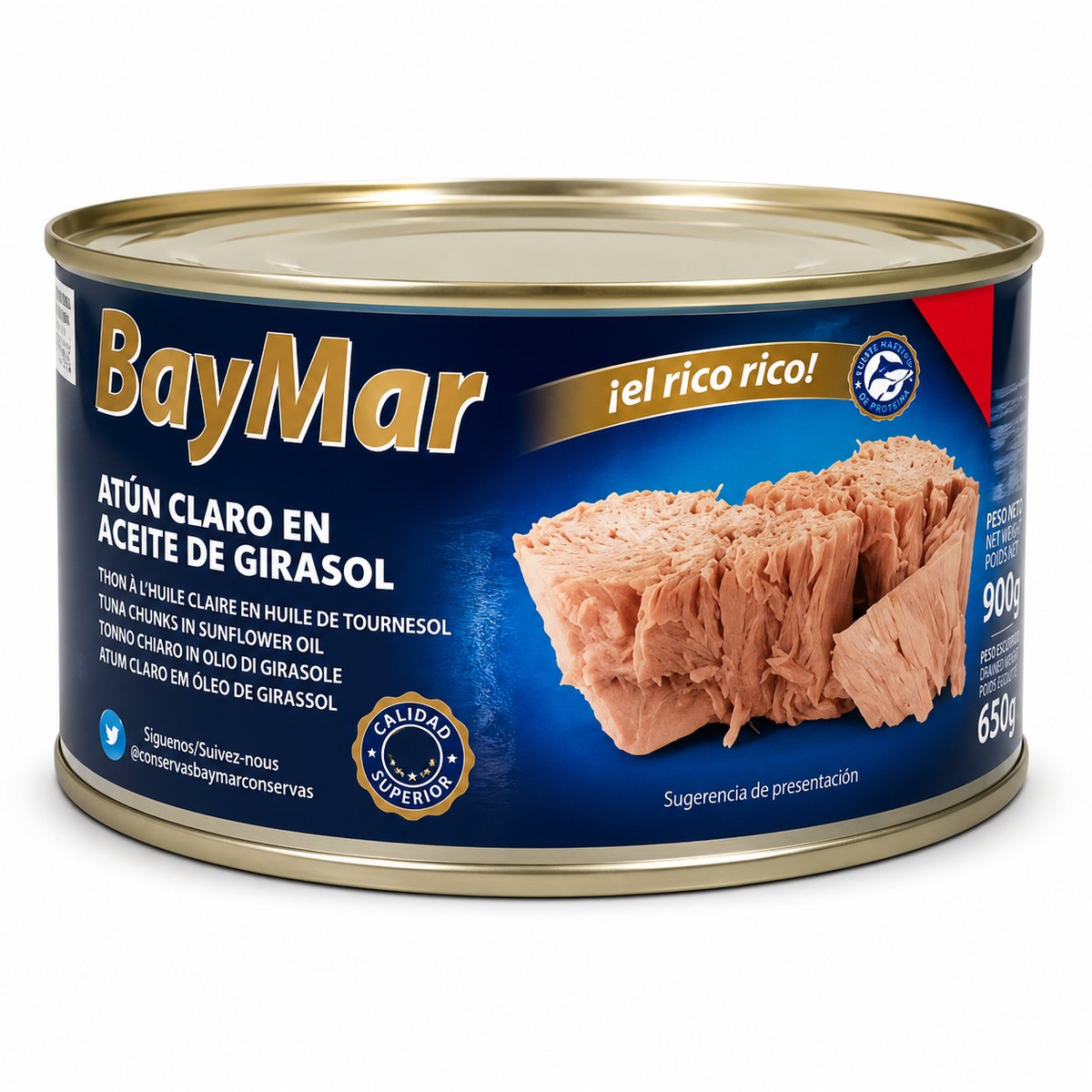 BAYMAR ATUN ACEITE GIRASOL 650GR