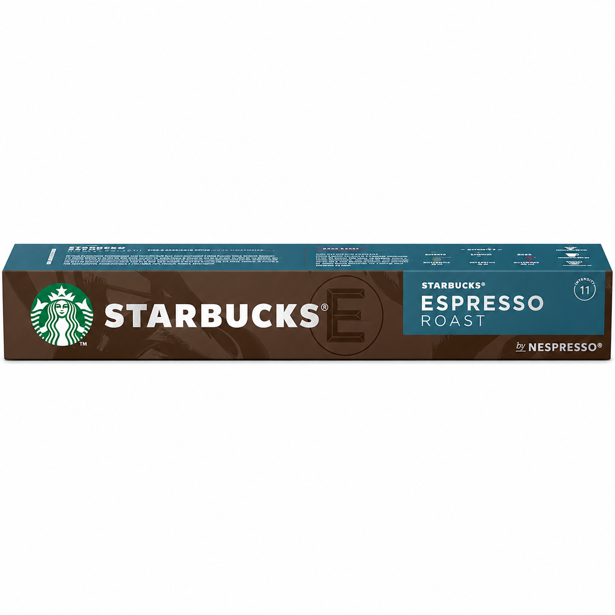STARBUCKS ESPRESSO ROAST PACK 10 CAPSULAS 57GR