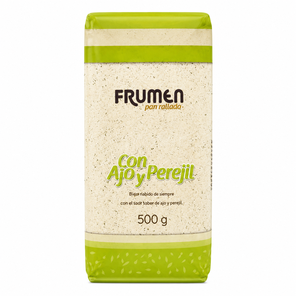 FRUMEN PAN RALLADO AJO Y PEREJIL 500GR