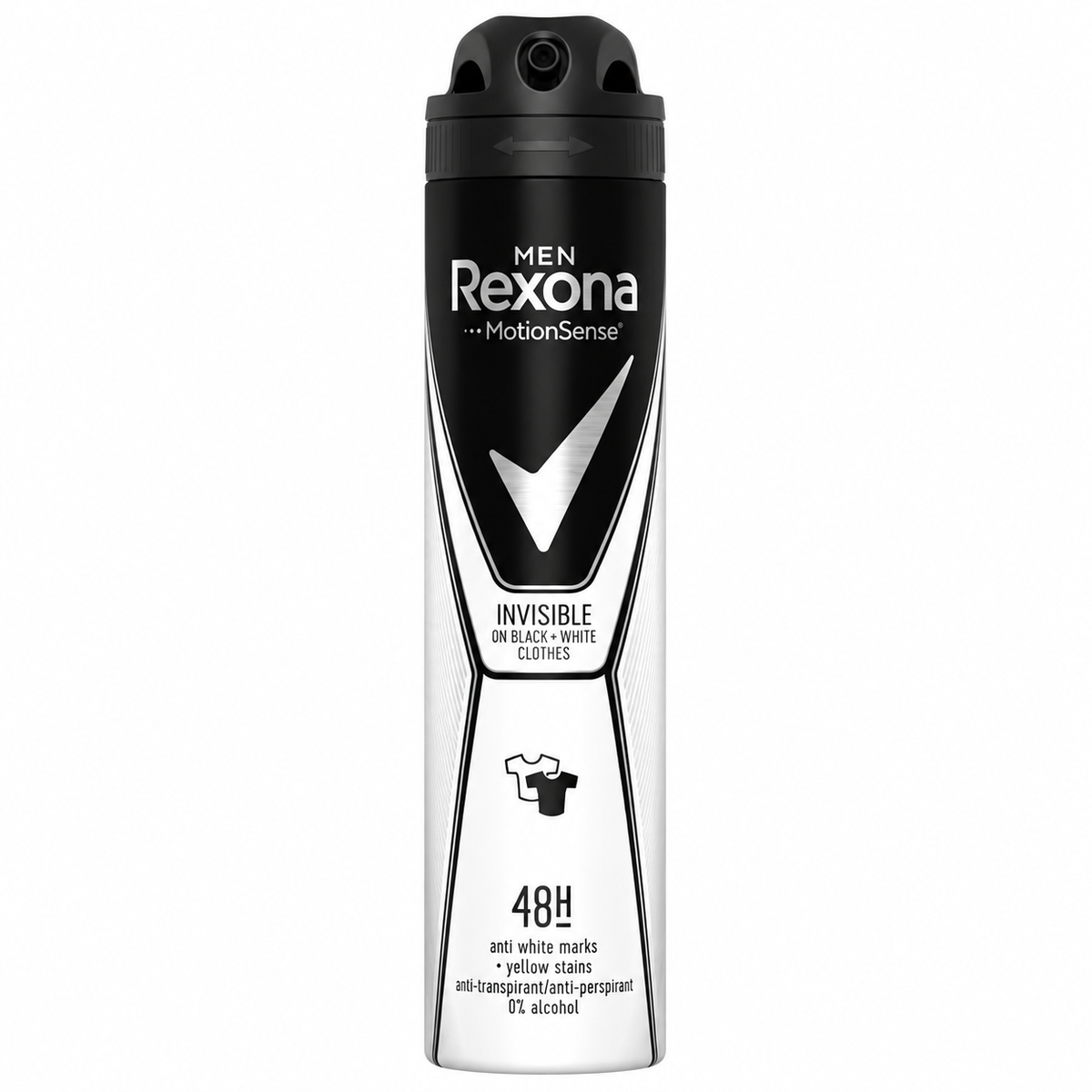 REXONA MEN SPRAY INVISIBLE BLACK&WHITE 200ML