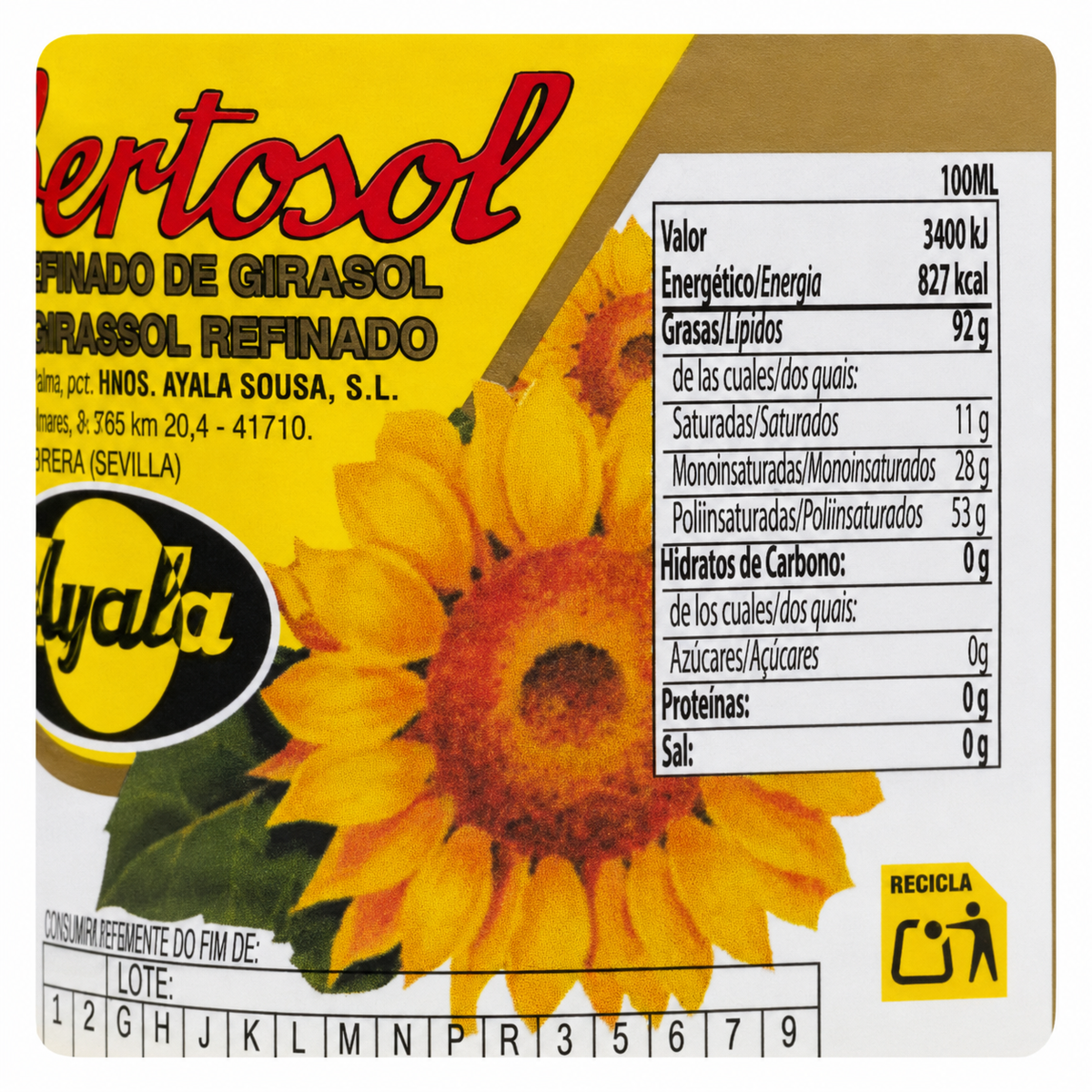 Albertosol Aceite Girasol 2 L