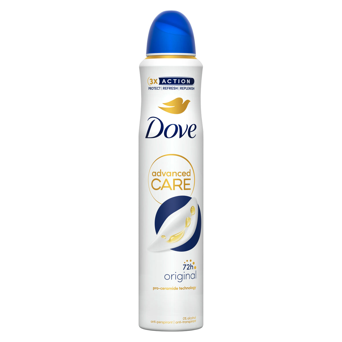 DESOD. DOVE SPRAY ORIGINAL 200 ML.