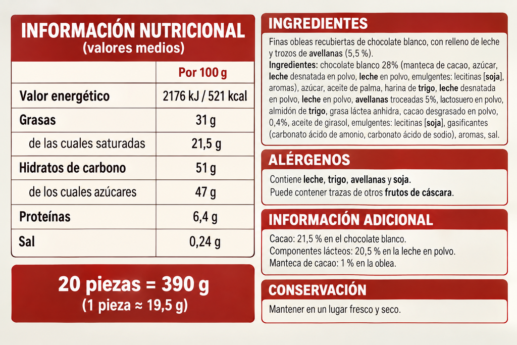 KINDER BUENO WHITE PACK 8