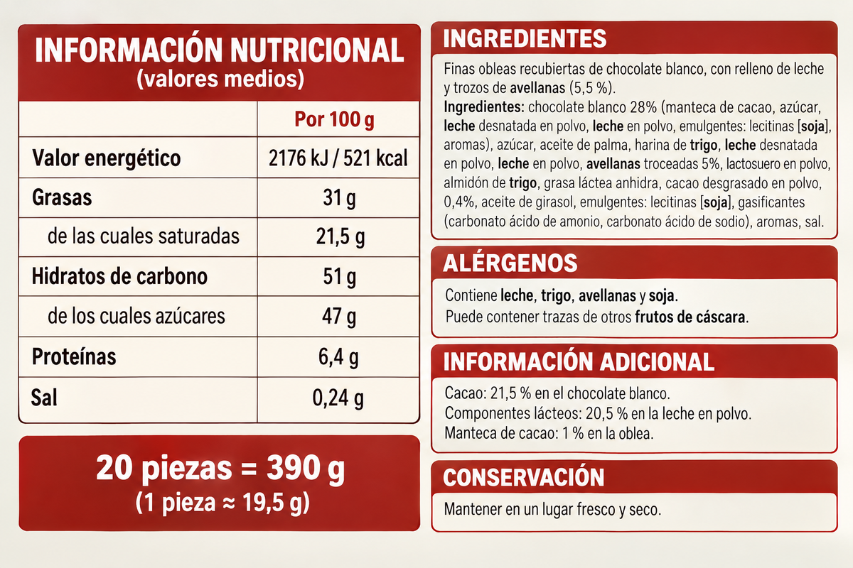 KINDER BUENO WHITE PACK 8
