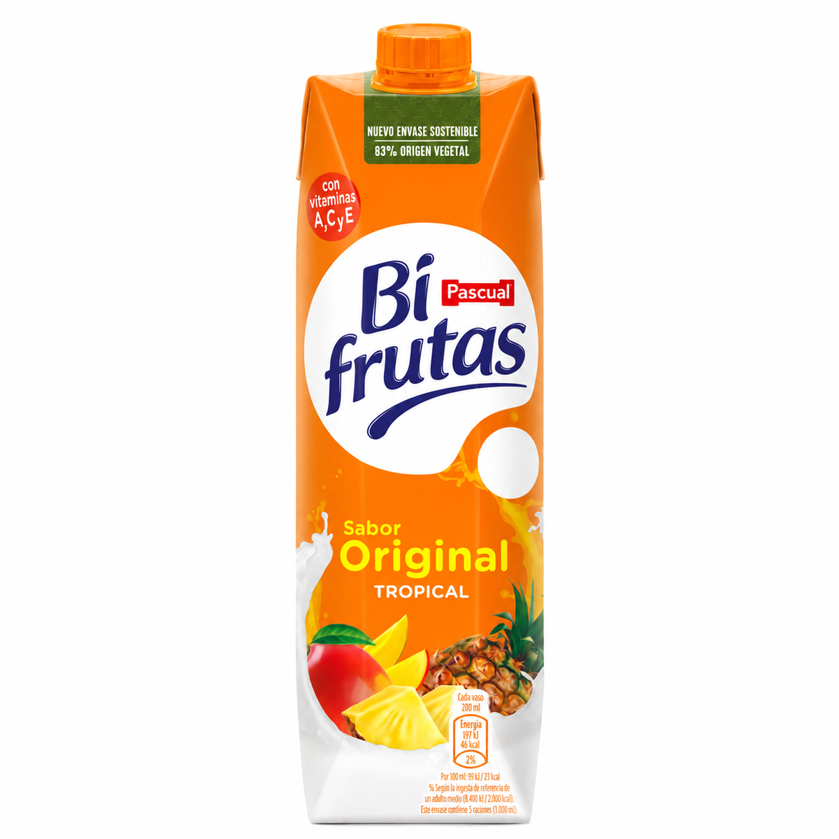 (*) PASCUAL BIFRUTAS TROPICAL 1 L.
