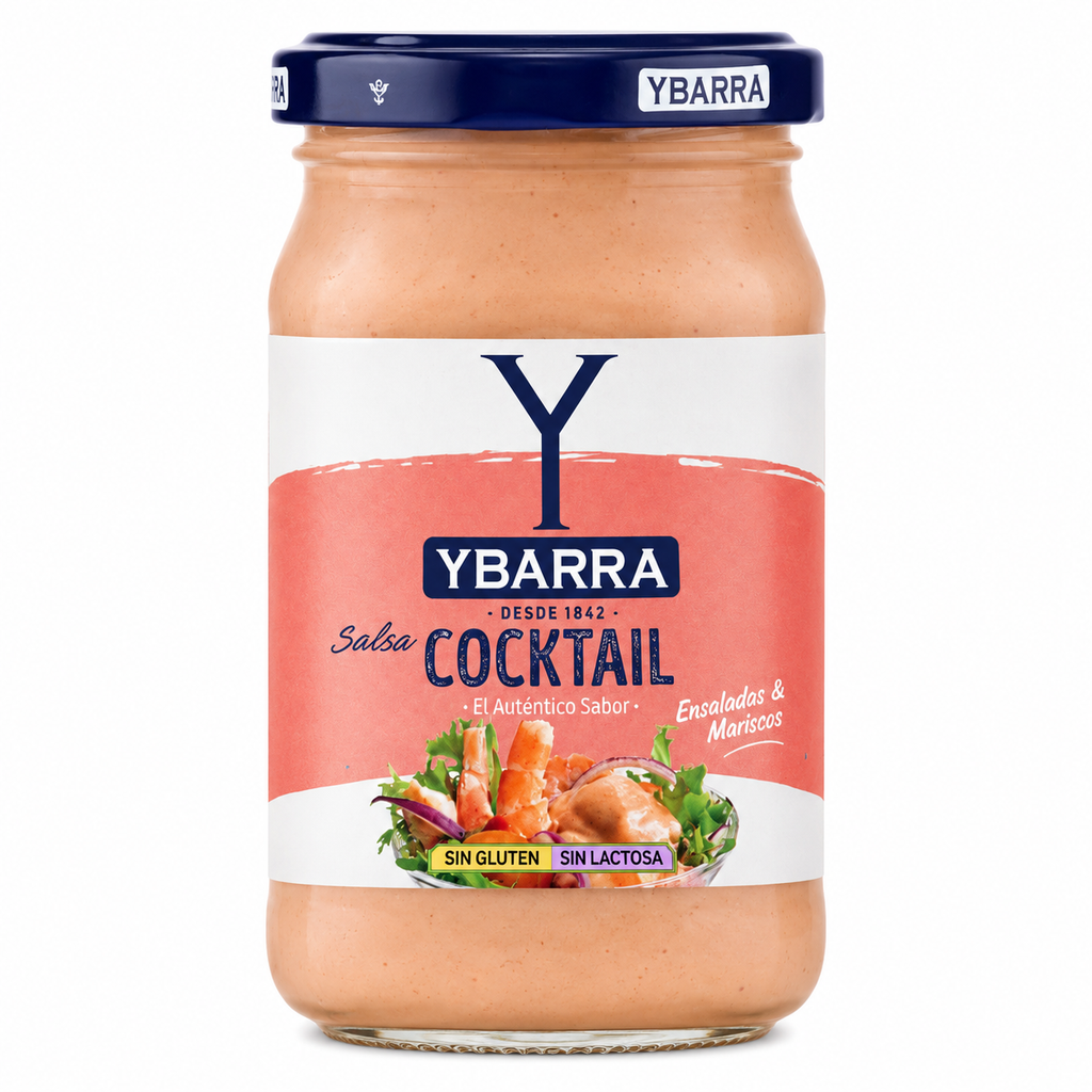 YBARRA SALSA COCKTAIL BOTE 450 ML.