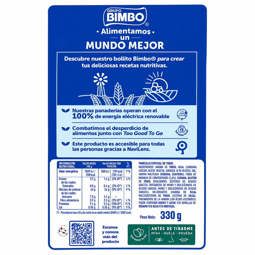 BIMBO HOT DOG REBANADO PACK-6