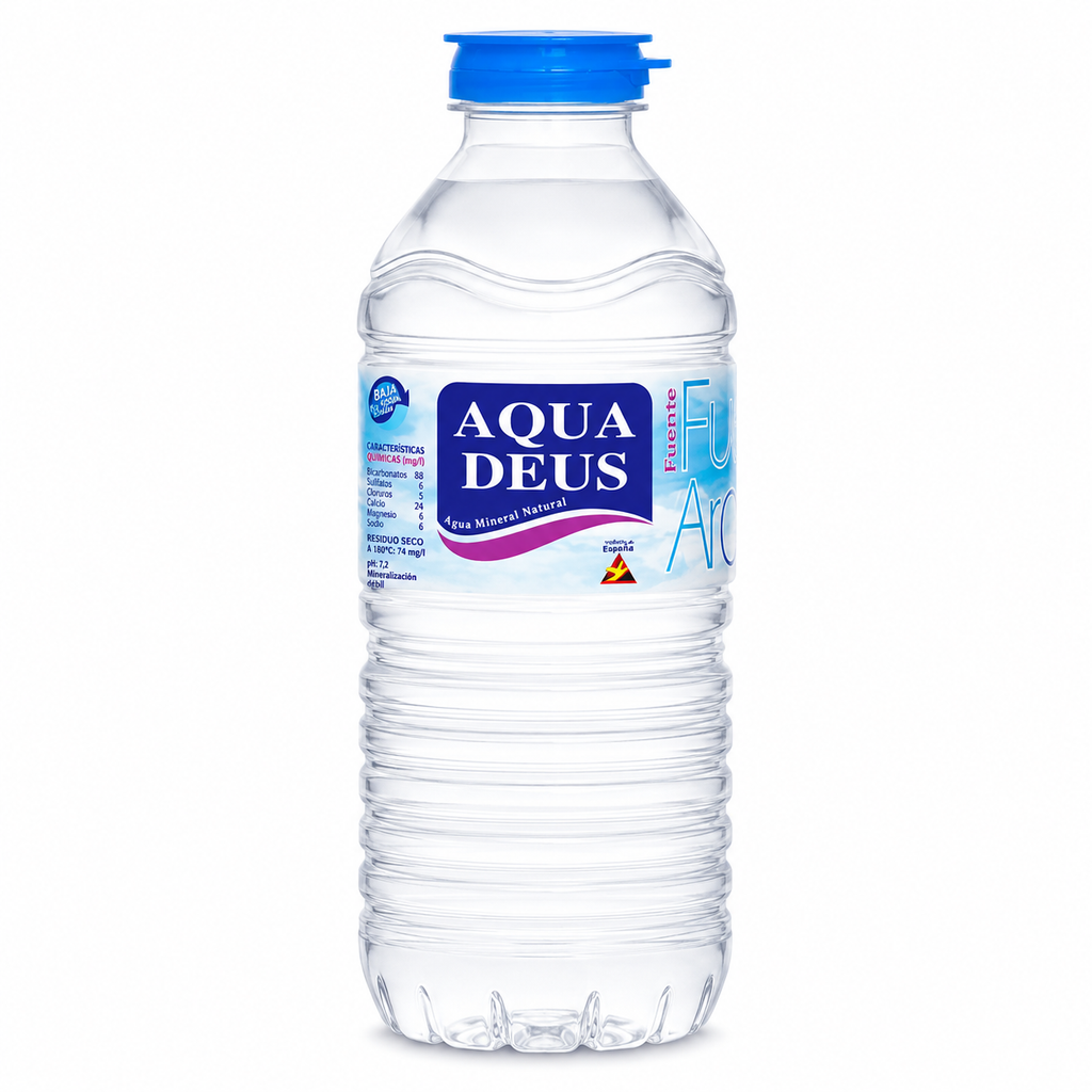 Aquadeus Agua Mineral Botella 0.50l