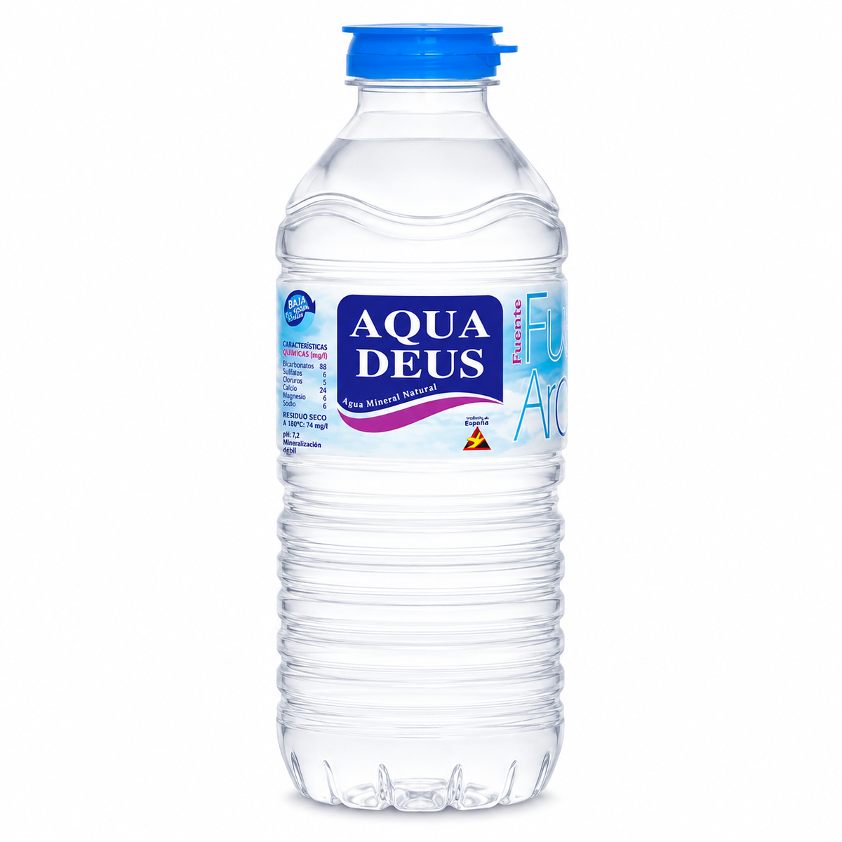 Aquadeus Agua Mineral Botella 0.50l