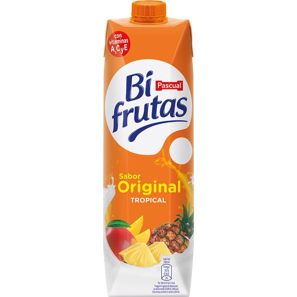 ZUMO BIFRUTAS PASCUAL BIFRUTAS TROPICAL 1L