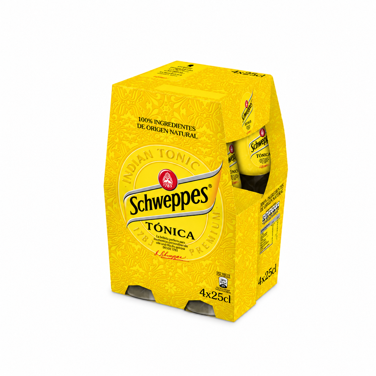 SCHWEPPES TONICA PACK-4 UNDS.