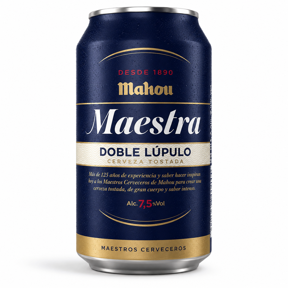 Mahou Cerveza Maestra Tostada Lata 33 cl