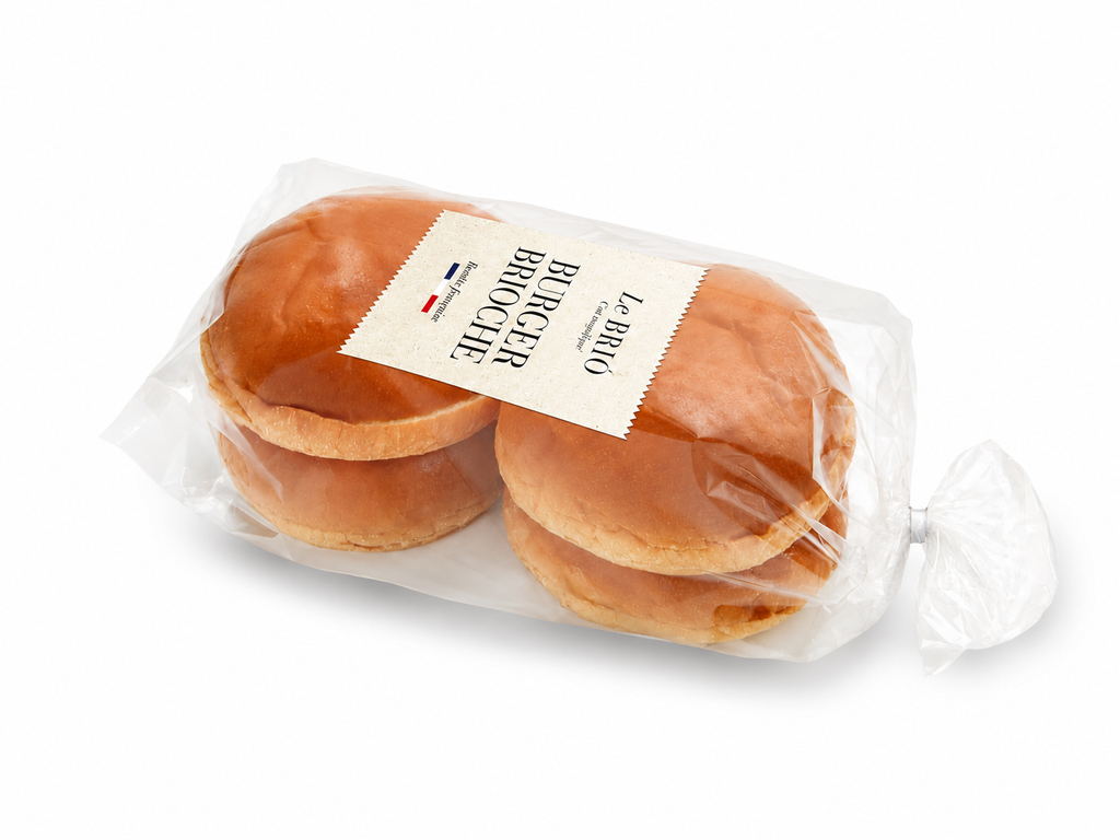 Le Brio Burger Brioche Pack 4 X 65 g