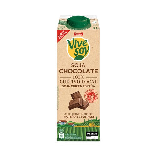PASCUAL VIVESOY CHOCOLATE 1 L.