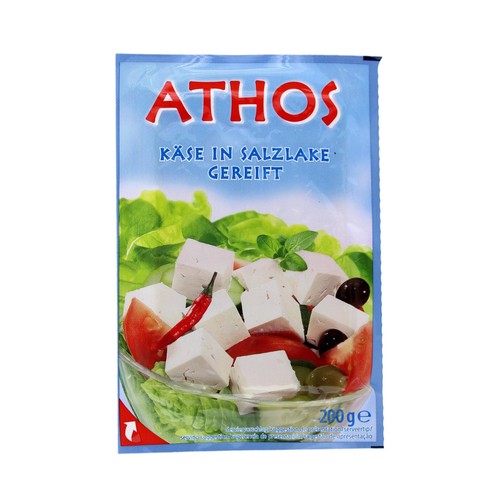 ATHOS QUESO FRESCO LECHE VACA PORCION 200GR
