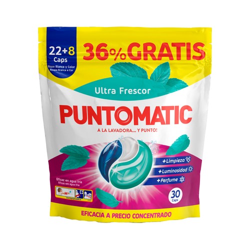 PUNTOMATIC ULTRAFRESCOR PACK 22+8 CAPSULAS