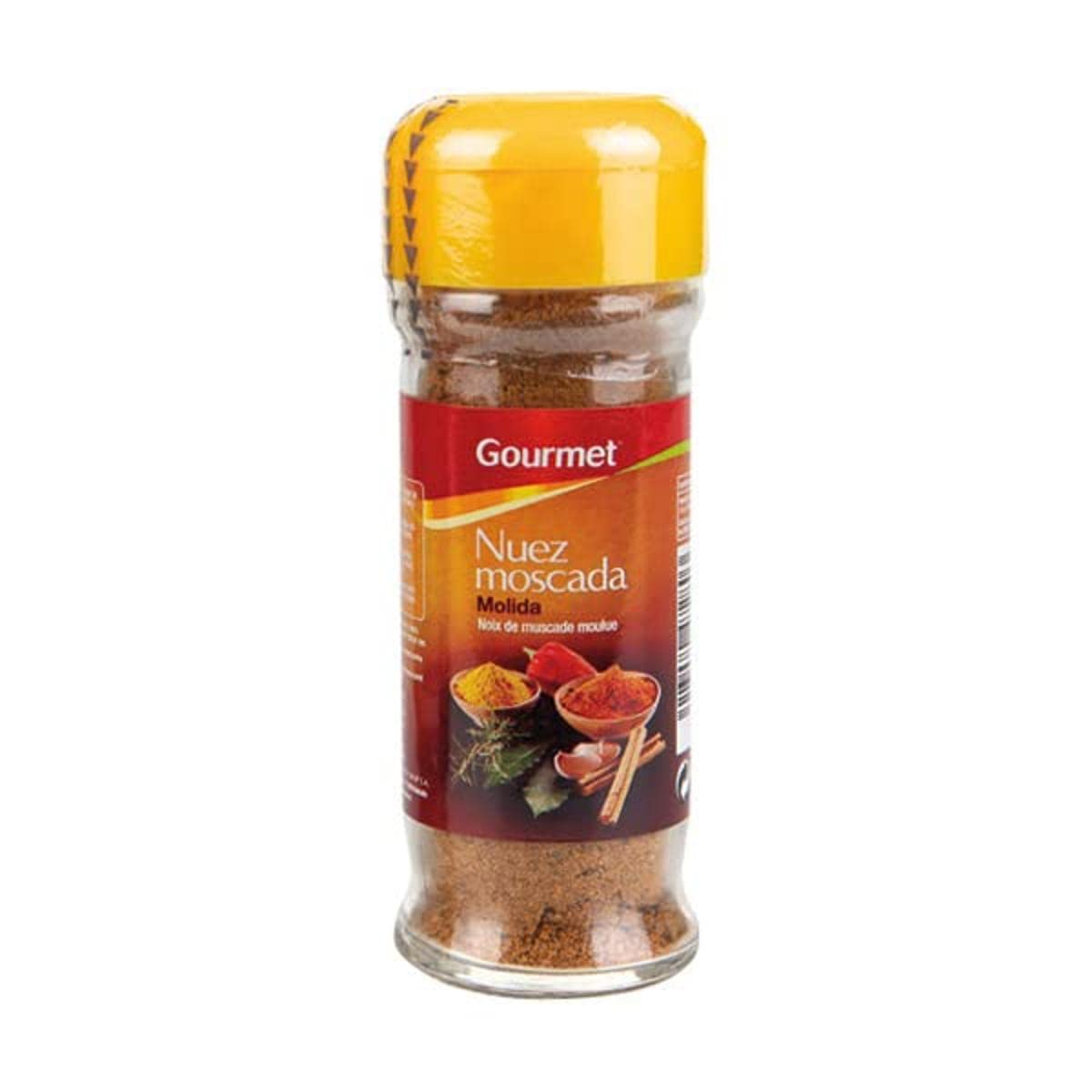 GOURMET NUEZ MOSCADA MOLIDO SALERO 45 G
