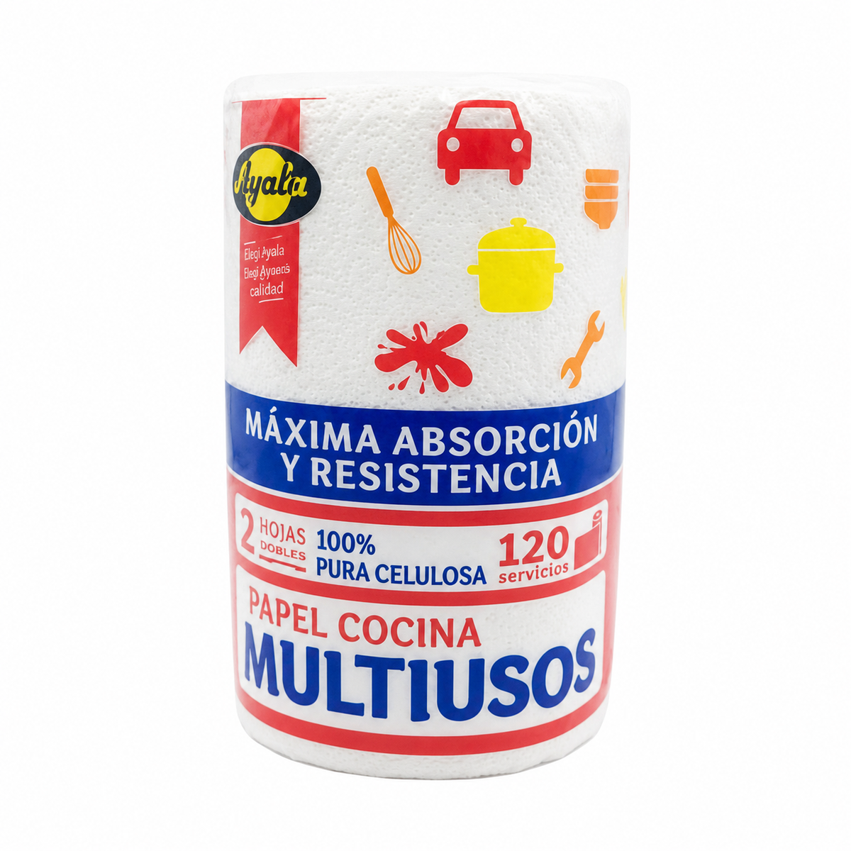 AYALA PAPEL COCINA MULTIUSOS 120 SERV