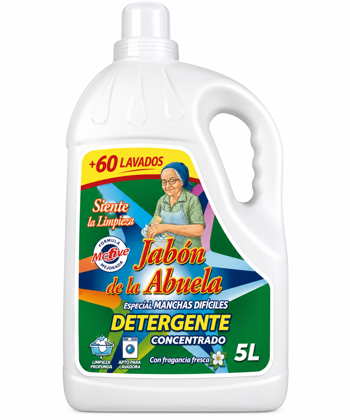 Arrixaca Detergente Jabon Abuela Rosa Mosqueta 5l