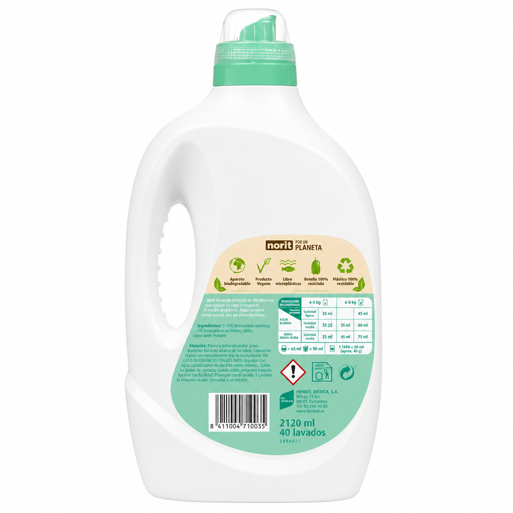 NORIT PIELES SENSIBLES (40LAV)2,12L