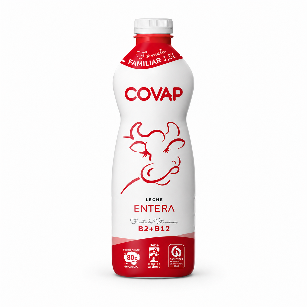 Covap Leche Entera Bot. 1.5l