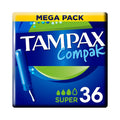 TAMPAX COMPAK SUPER 36 UND.