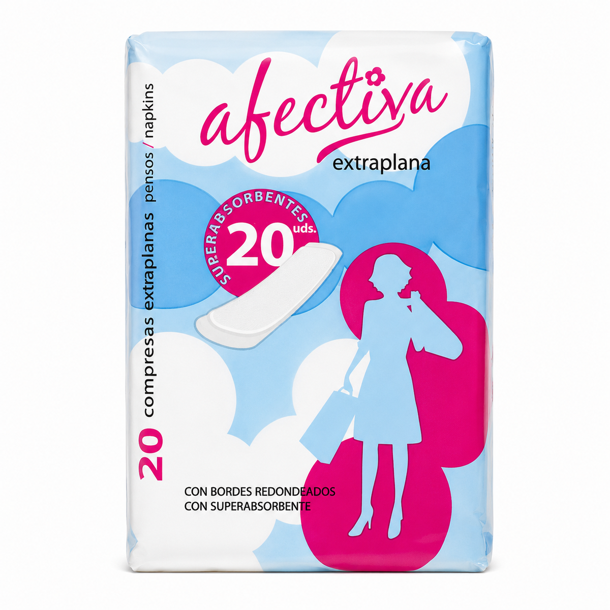 COMPRESA AFECTIVA EXTRAPLANA 20 UND.