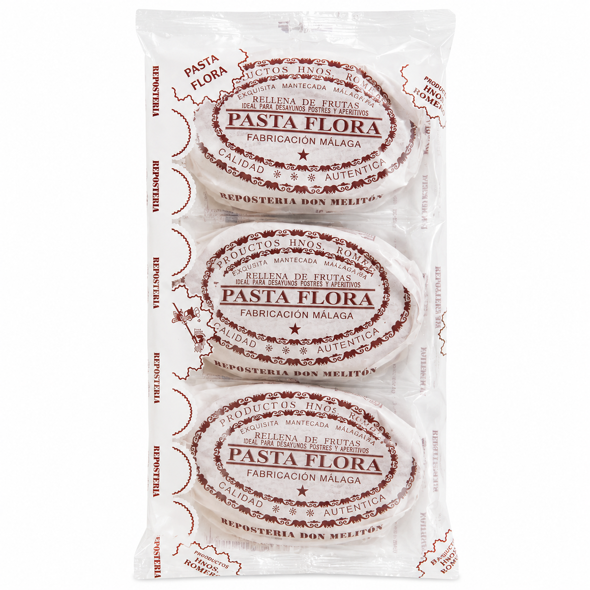 HNOS. ROMERO PASTA FLORA PACK 6 U.300G