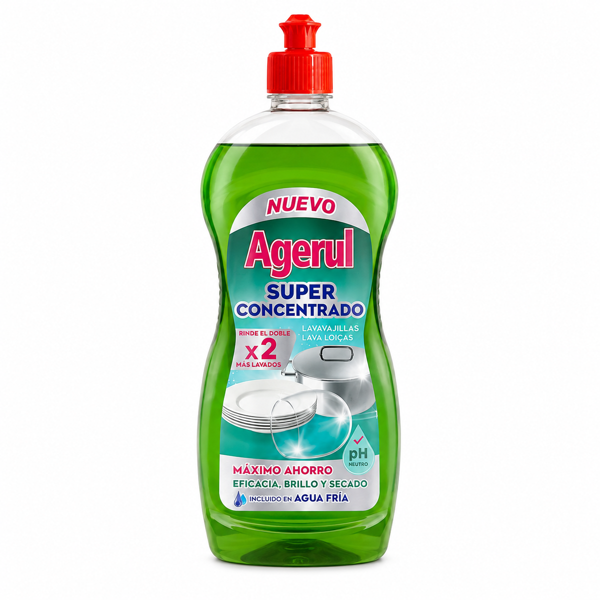 AGERUL LAVAVAJILLAS SUPER CONCENTRADO 750ML