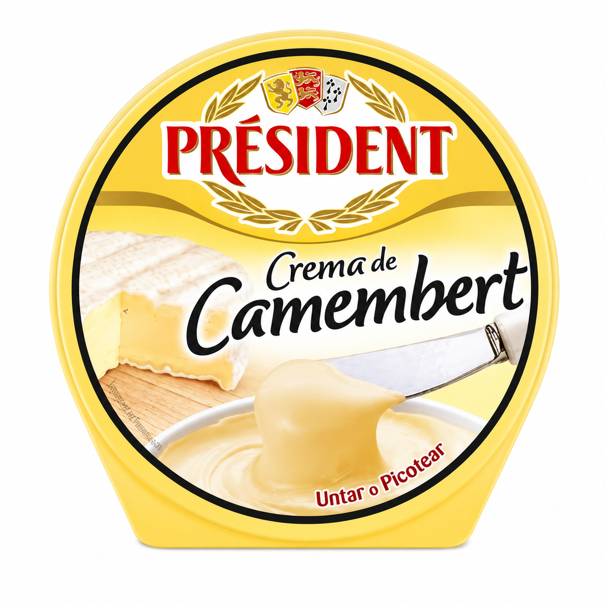 PRESIDENT CREMA QUESO CAMEMBERT 125 GR.