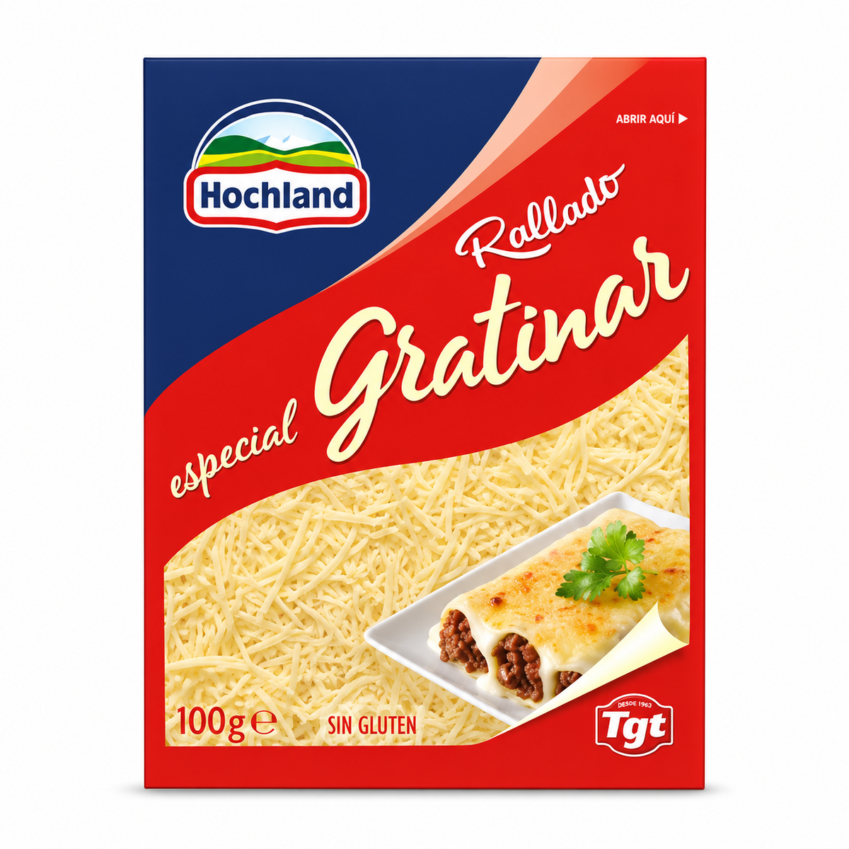 HOCHLAND QUESO RALLADO HILO ESP.GRATINAR 100GR