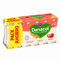 Danone Danacol Liquido Fresa Pack 12 Un