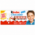 KINDER CHOCOLATE BARRITAS PACK-12 150GR