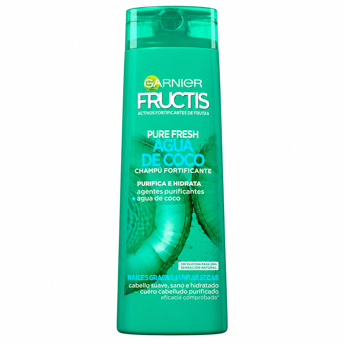FRUCTIS CHAMPU AGUA DE COCO 380ML