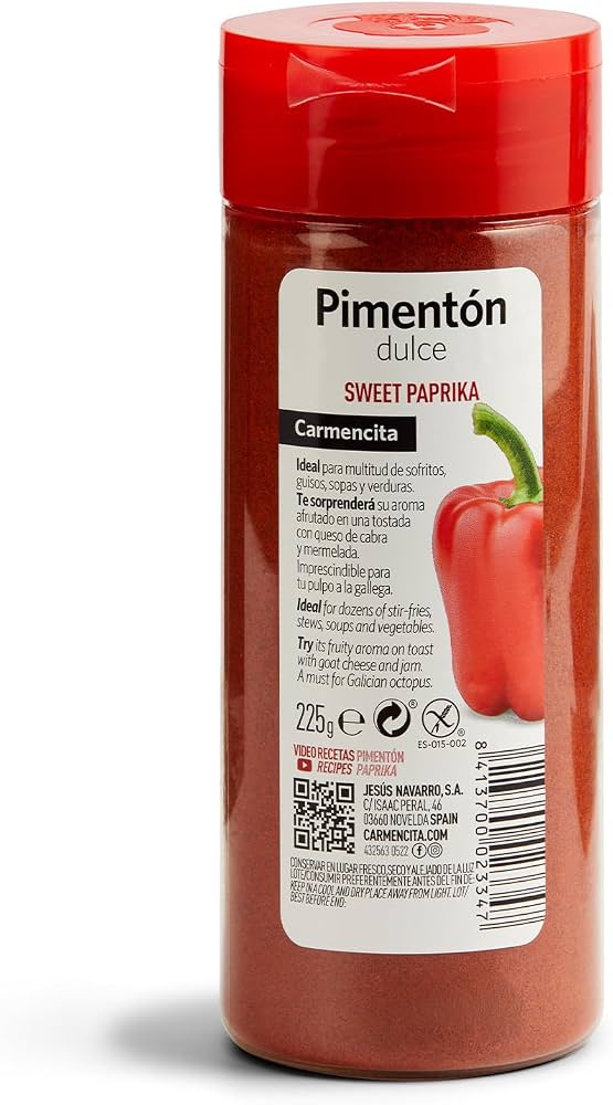 CARMENCITA PIMENTON DULCE BOTE 225G.