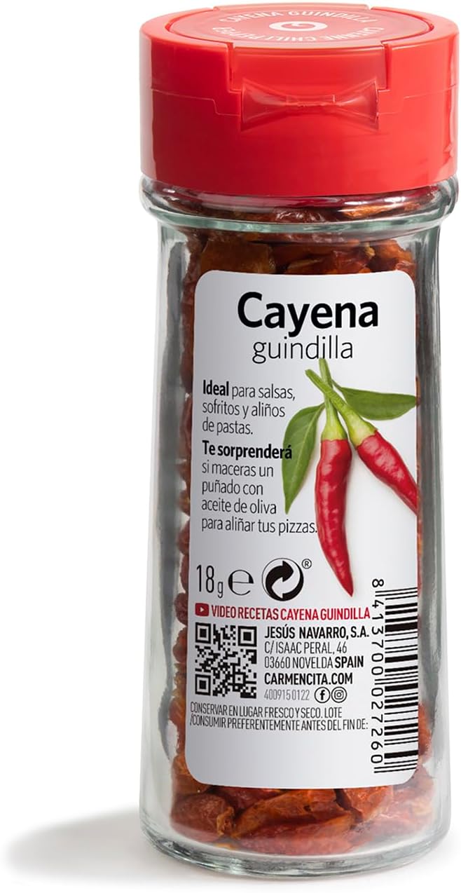 CAYENA GUINDILLAS CARMENCITA CRISTAL 18G.