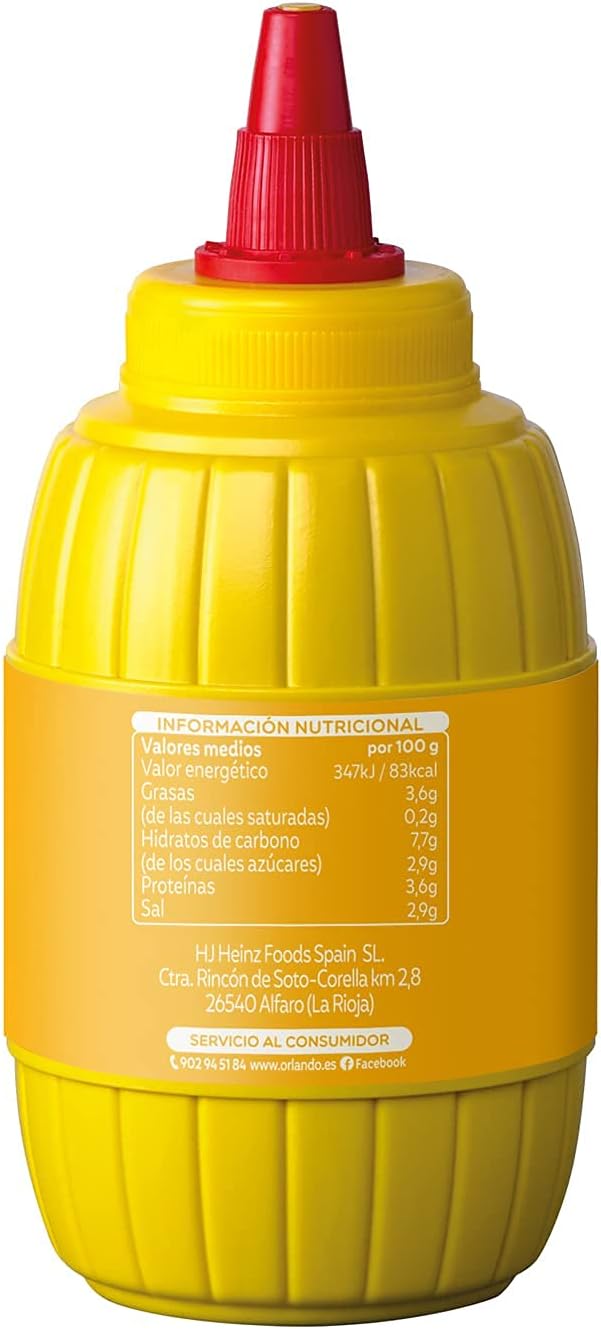 ORLANDO MOSTAZA BARRILITO 290GR