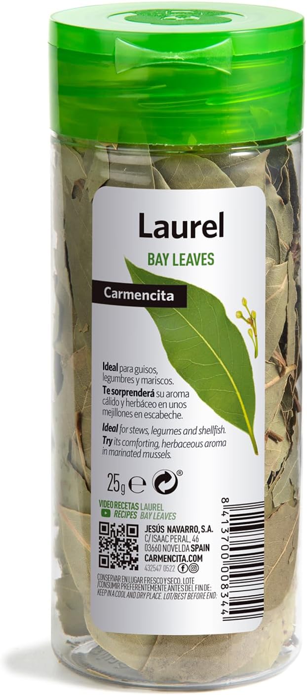 CARMENCITA LAUREL HOJAS 25GR