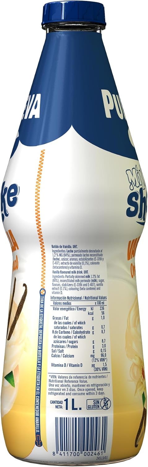 PULEVA BATIDO VAINILLA 1L
