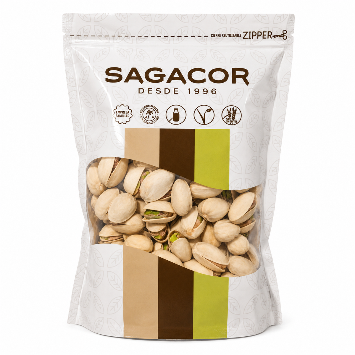 SAGACOR PISTACHO TOSTADO DOYPACK 200GR