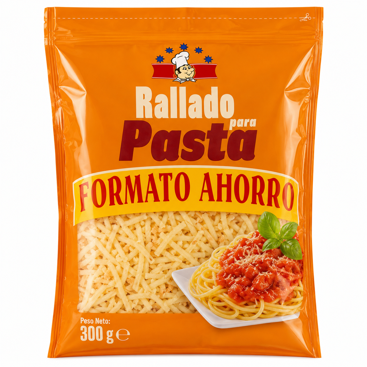 CHEF BRUNO QUESO RALLADO PASTA 300GR
