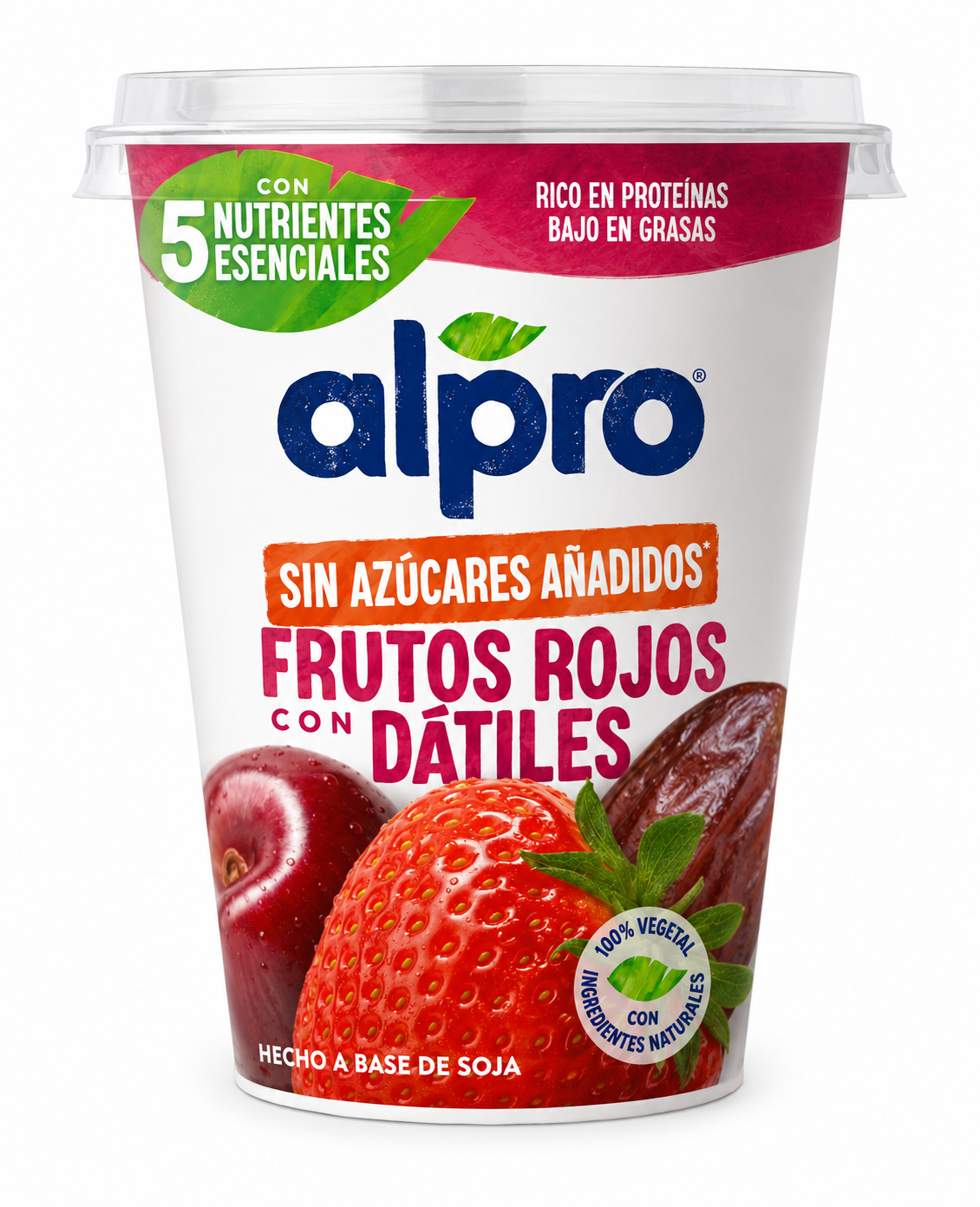 ALPRO VEGETAL FRUTOS ROJOS CON DATILES 400GR