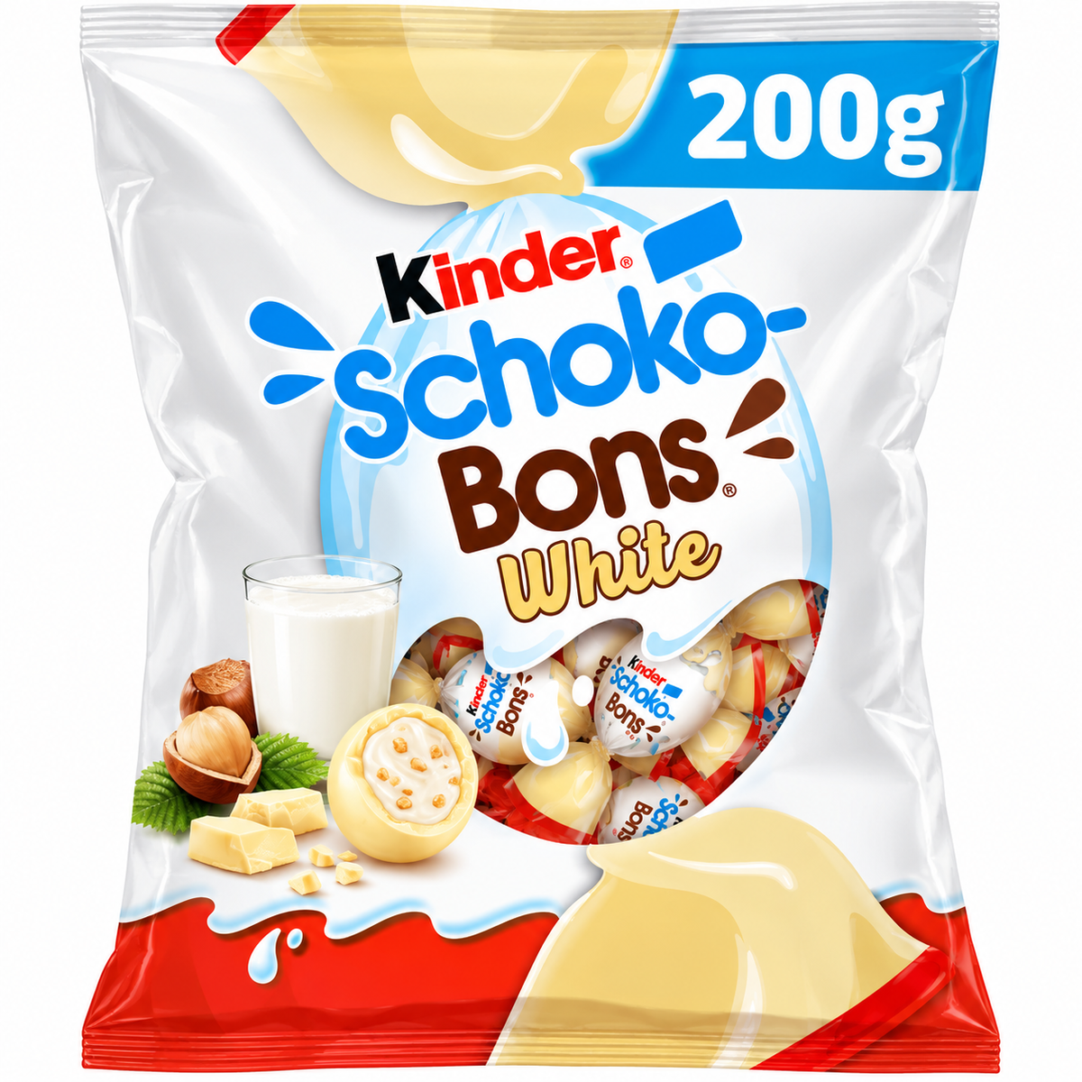 KINDER SCHOKOBONS WHITE 200GR