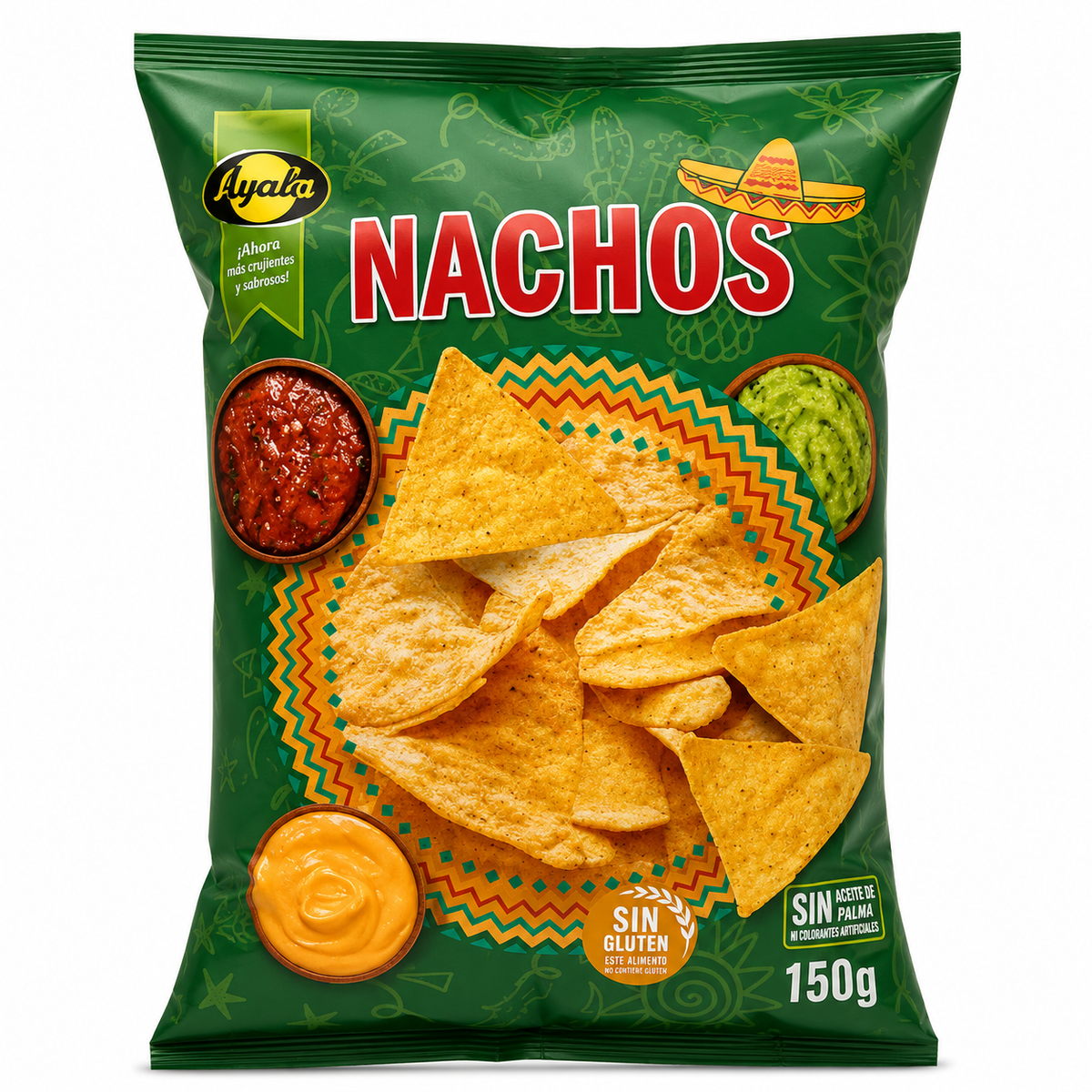 AYALA NACHOS BOLSA 150 GR
