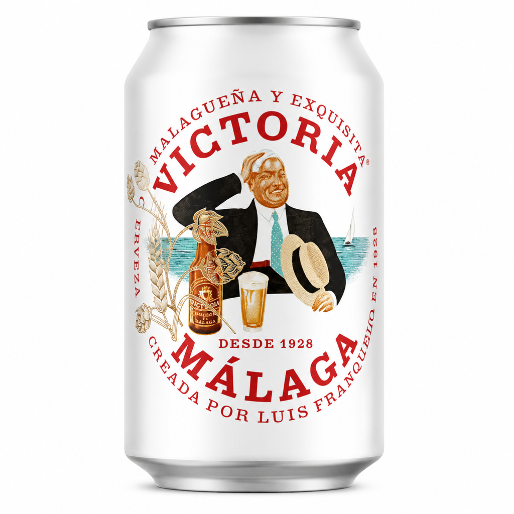 Victoria Cerveza Lata 33 cl