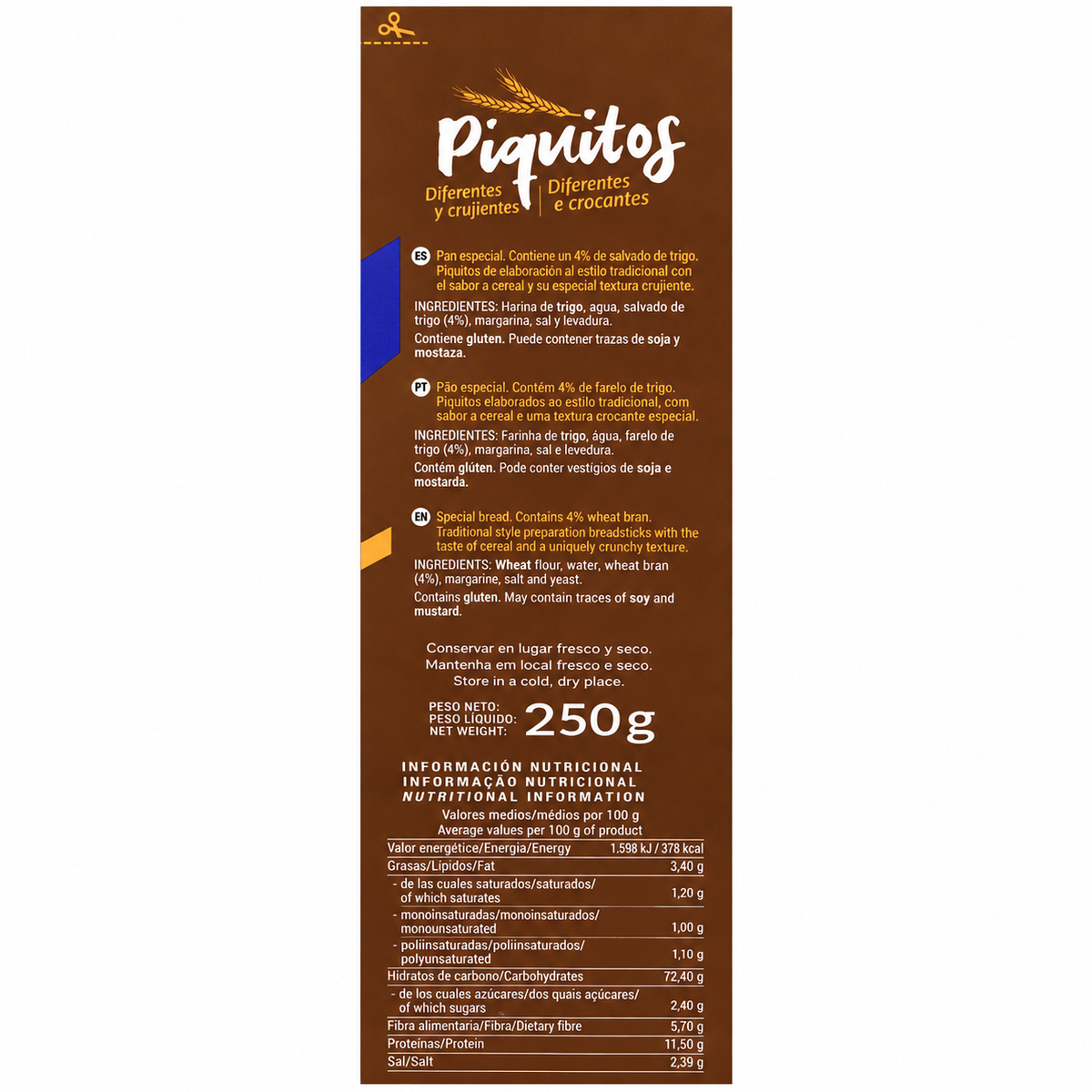 SAN ROQUE PICOS C/SALVADO 250GR