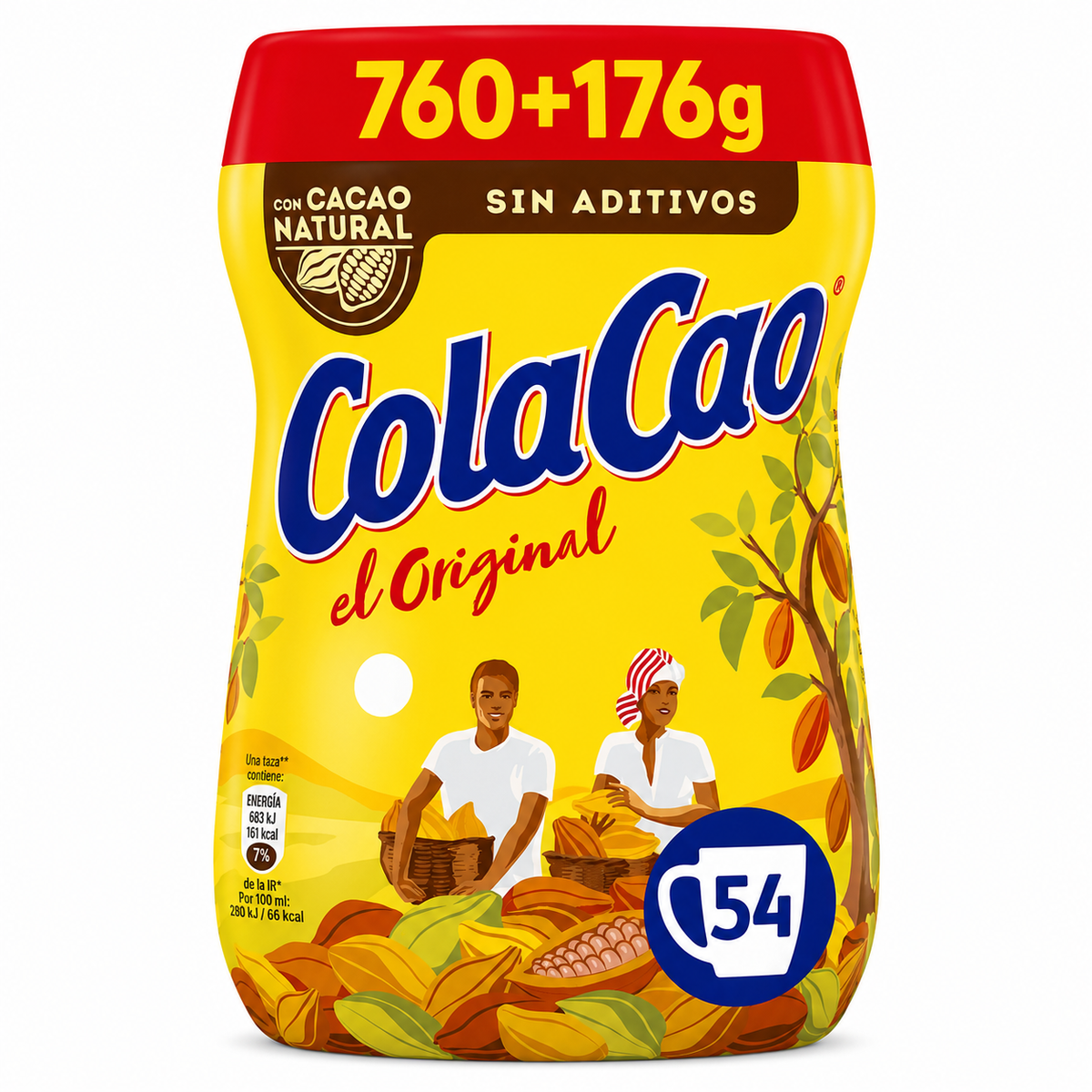 Cola Cao Original 760 + 176 g